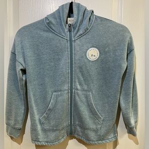 Roxy Girl Zip Up Hoodie Size 8